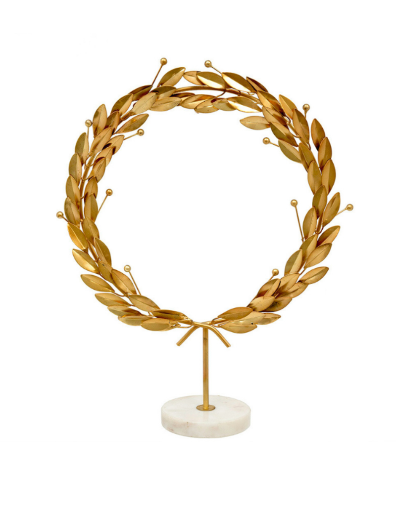 Indaba Trading Grecian Wreath On Stand