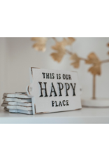 This Is Our Happy Place Cast Iron Sign