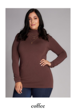 C'est Moi Clothing C'est Moi Plus Size Bamboo Turtleneck