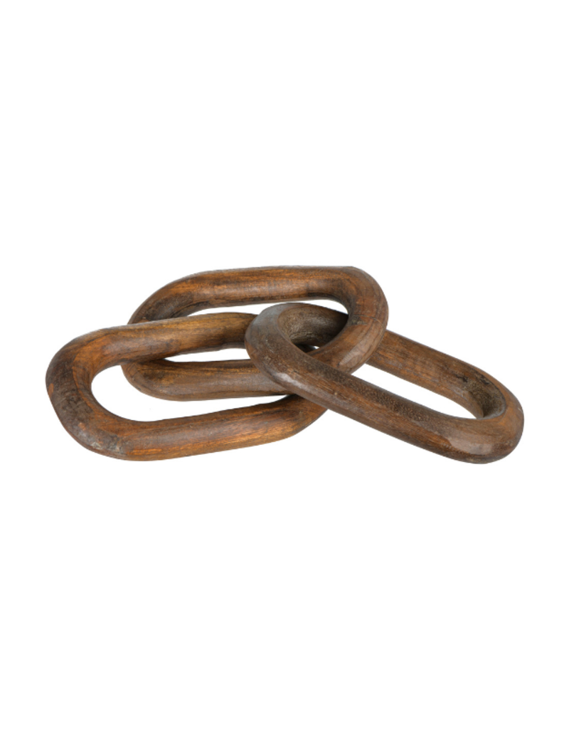Reclaimed Wood Chain Link Decor