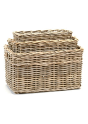 Bacon Basketware Ltd Rectangular Storage Basket