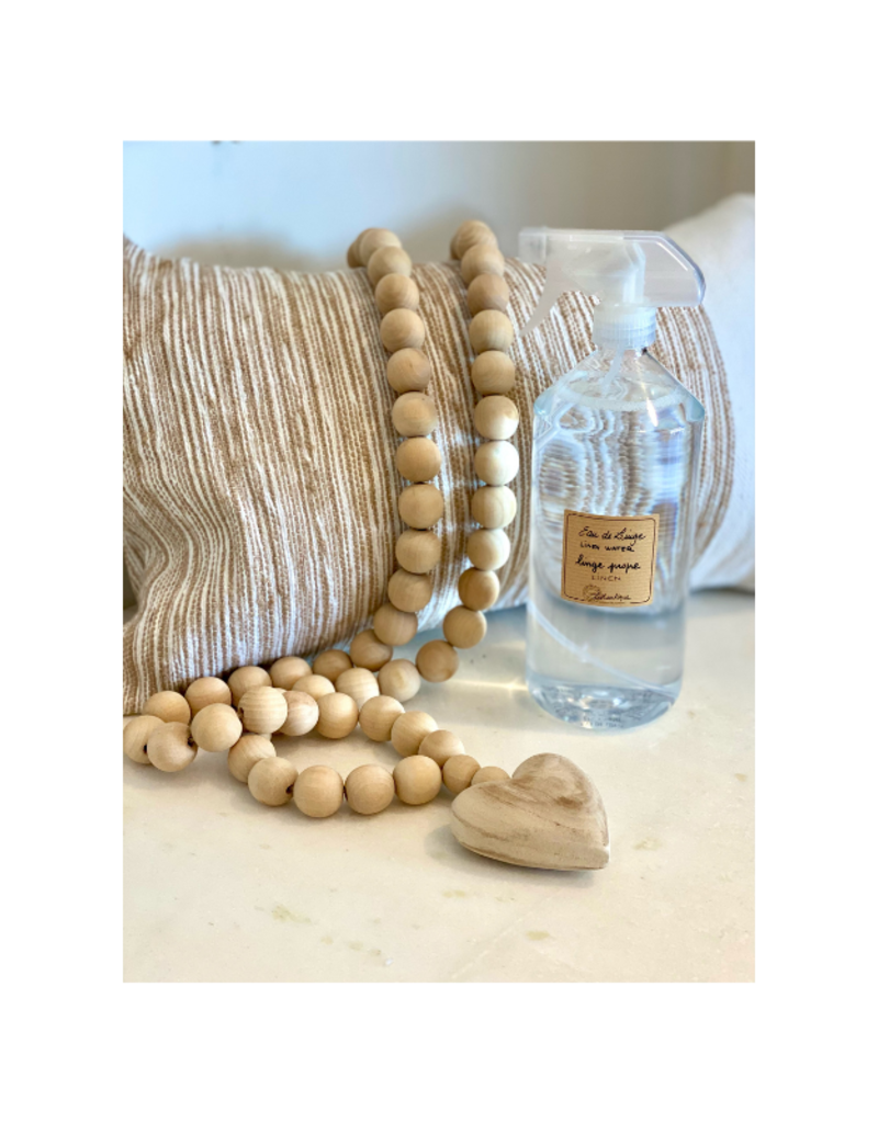 Indaba Trading Large Wooden Heart Prayer Beads