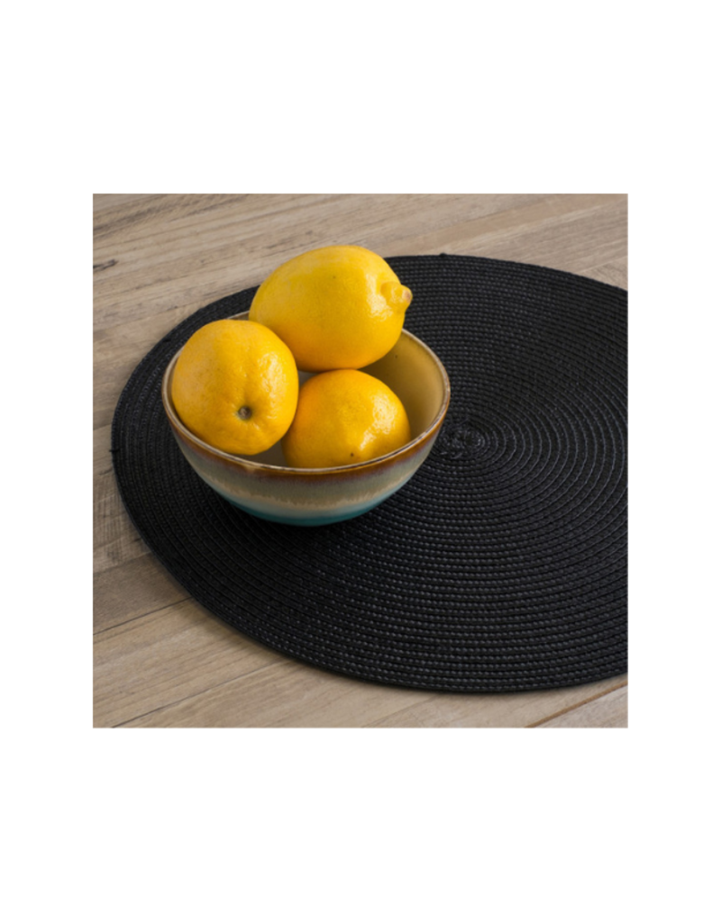 Danica Disko Placemat in Black