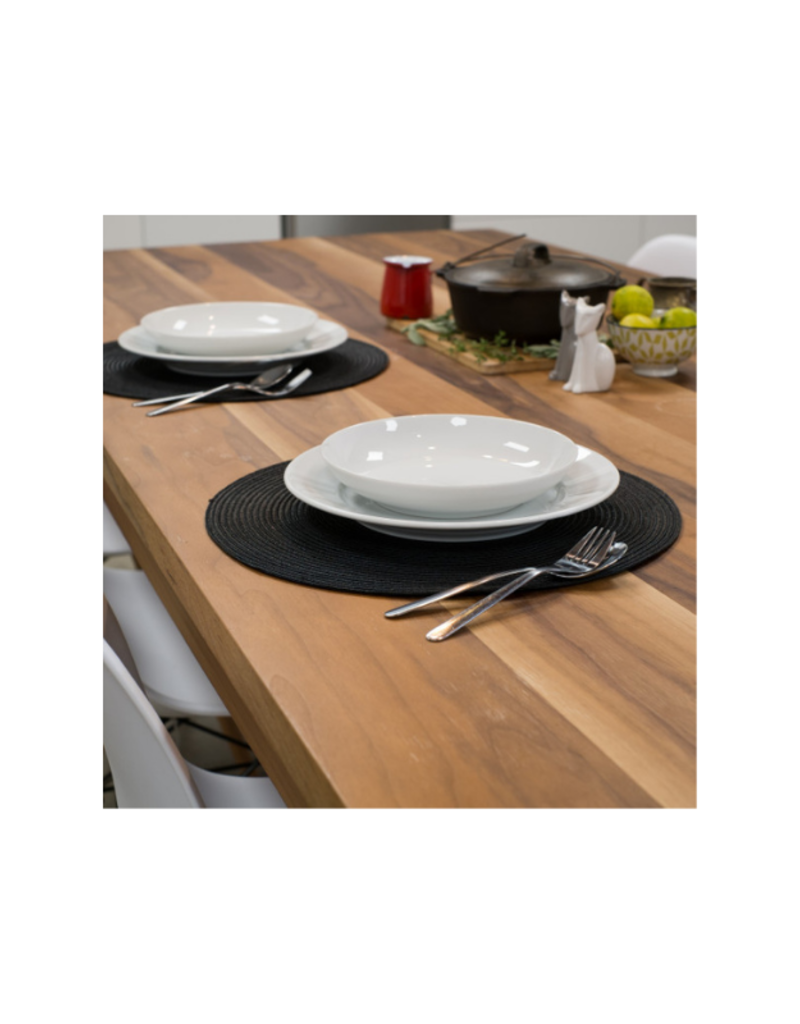 Danica Disko Placemat in Black