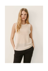 Part Two Inia Sleeveless Top in Whitecap by Part Two