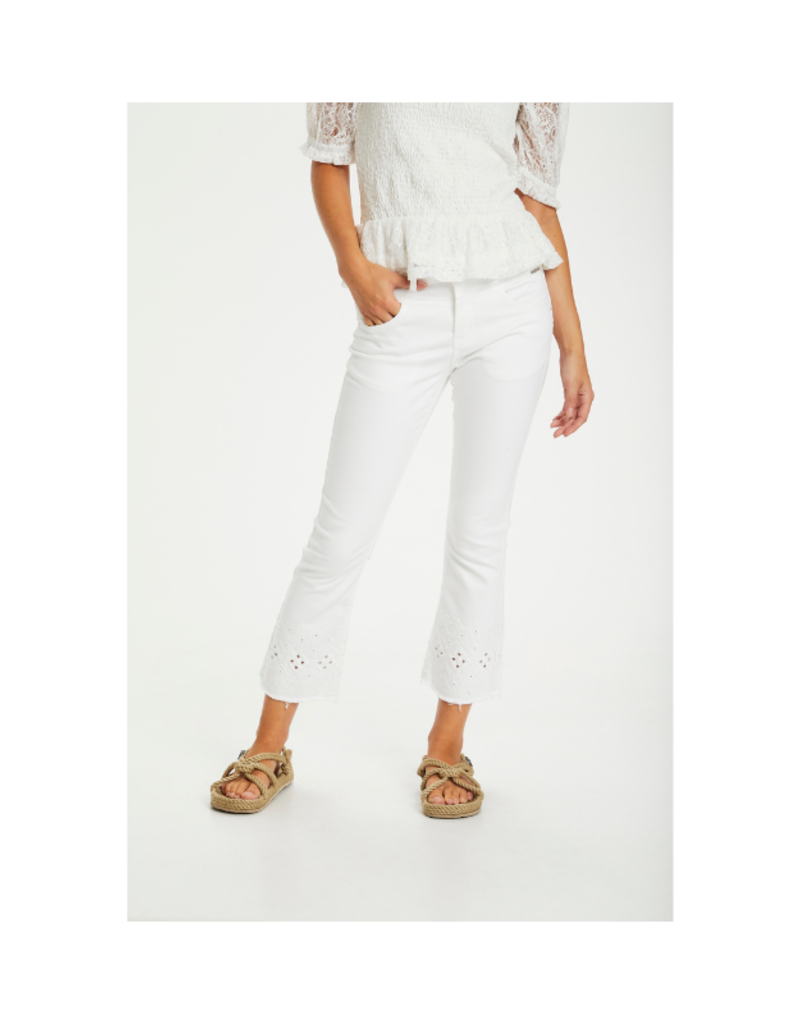 Cream Analis Jeans in Snow White by Cream