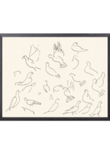 Celadon Art Cachet Doves 27"x21"