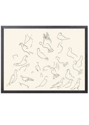 Celadon Art Cachet Doves 27"x21"