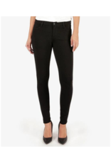 Kut from the Kloth Mia Toothpick Skinny in Ponte Pant Black by Kut from the Kloth