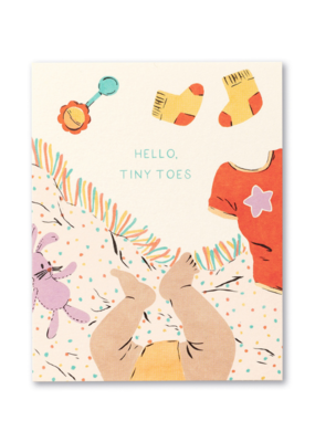 Hello Tiny Toes Card