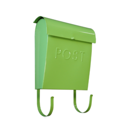 Euro Post Mailbox in Green