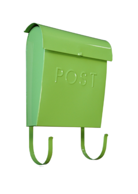 Euro Post Mailbox in Green