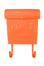 Euro Post Mailbox in Orange