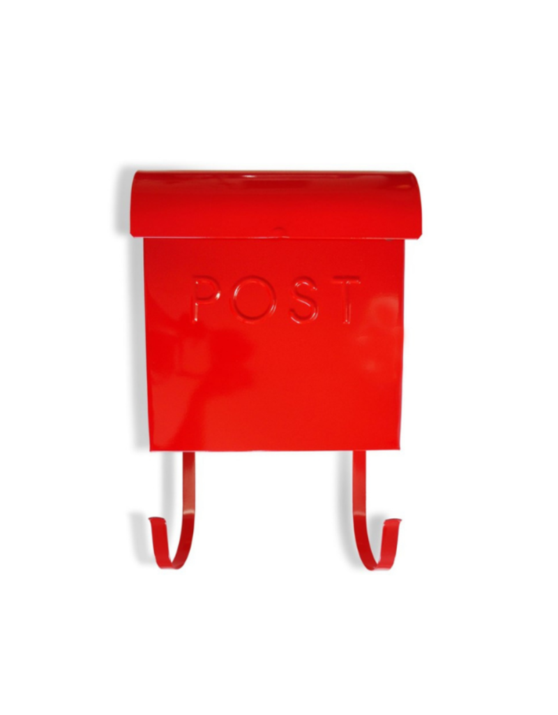 Euro Post Mailbox in Red