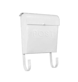 Euro Post Mailbox in White