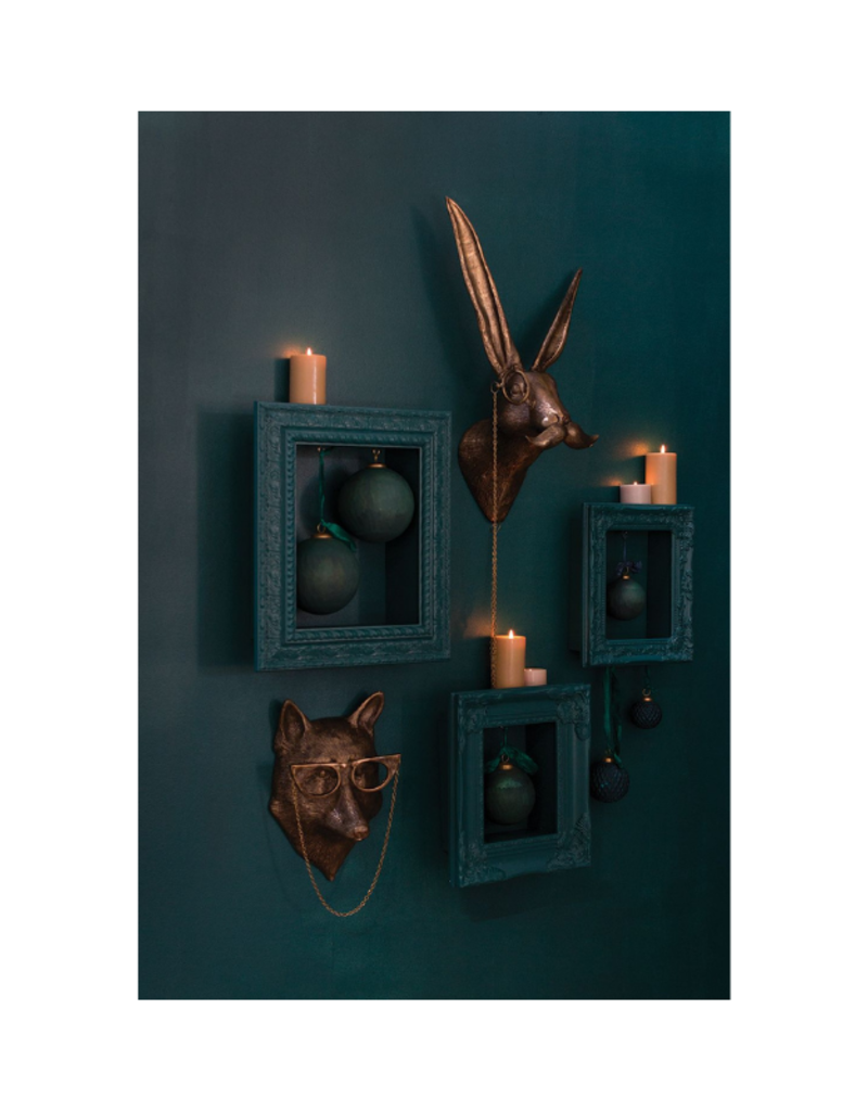 Eric the Hare Brass Wall Mount