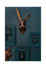 E+E Eric the Hare Brass Wall Mount