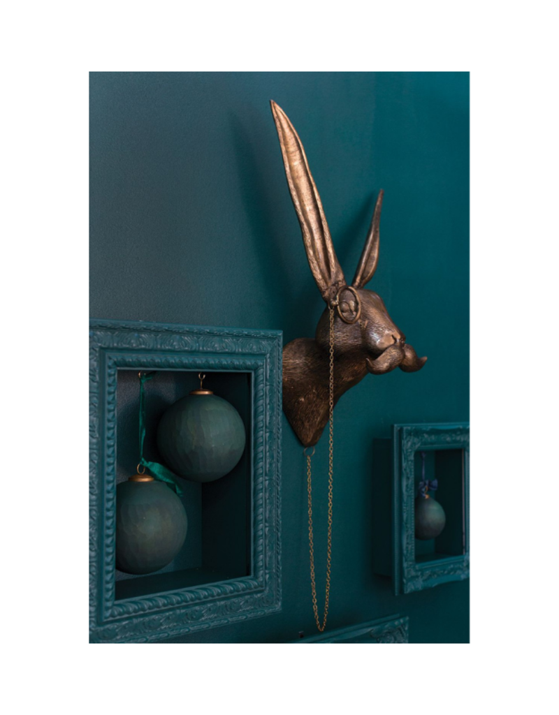 E+E Eric the Hare Brass Wall Mount