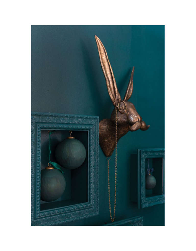 Eric the Hare Brass Wall Mount