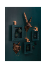 E+E Louie the Mouse Brass Wall Mount