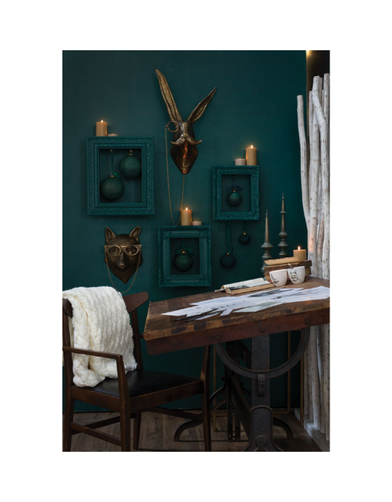 E+E Louie the Mouse Brass Wall Mount