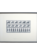 Celadon Art Horse & Rider I 27"x21"