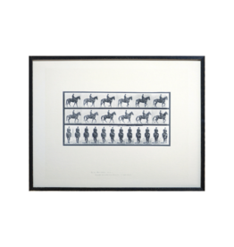 Celadon Art Horse & Rider I 27"x21"