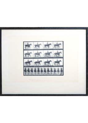 Celadon Art Horse & Rider II 27"x21"
