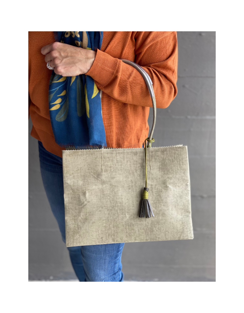 Brave Brown Bag Shopper Madi in Olive by Brave Brown Bag