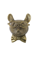 E+E Louie the Mouse Brass Wall Mount