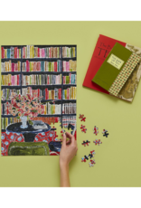 Werkshoppe Books with Flowers 300 Pc Puzzle