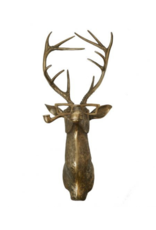 E+E Frankie the Deer Brass Wall Mount