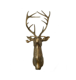 E+E Frankie the Deer Brass Wall Mount