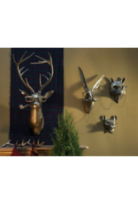 E+E Frankie the Deer Brass Wall Mount