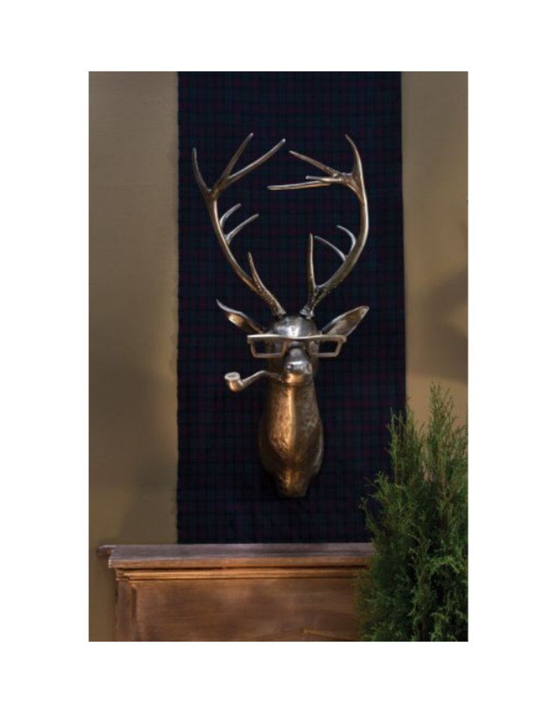 E+E Frankie the Deer Brass Wall Mount