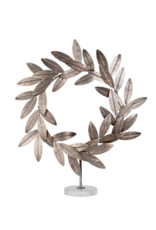 Indaba Trading Willow Wreath On Stand