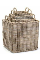 Bacon Basketware Ltd Square Storage Basket with Handles