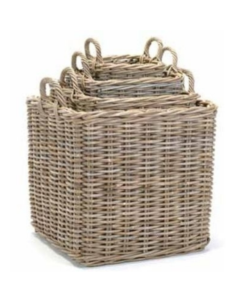 Bacon Basketware Ltd Square Storage Basket with Handles