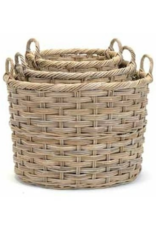 Bacon Basketware Ltd Oval Storage Basket with Handles