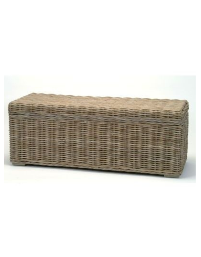 Bacon Basketware Ltd Kubu Wicker Storage Bench