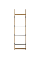 Creative Co-Op Metal & Wood Ladder with 4 Bars