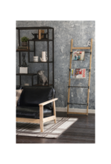 Creative Co-Op Metal & Wood Ladder with 4 Bars