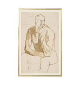 Celadon Art Vintage Studio Figure 17"x26"