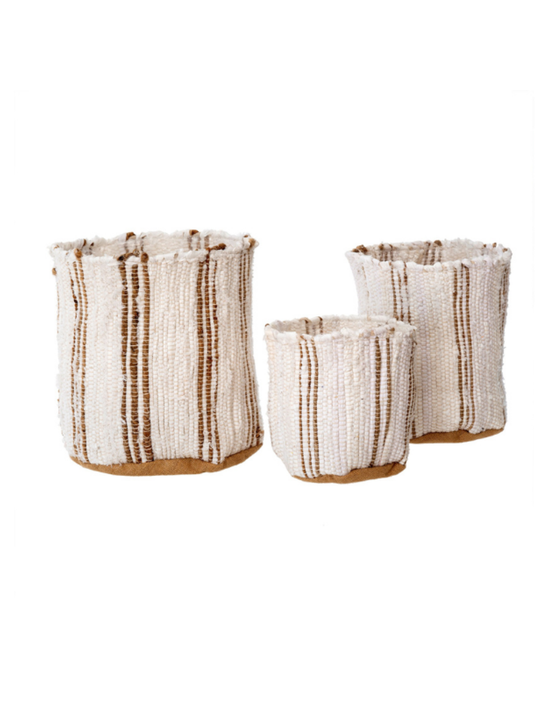 Indaba Trading Naya Jute Potting Baskets