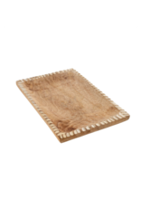 Indaba Trading Grove Wooden Tray Rectangle Small