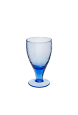 Indaba Trading Valdes Water Glass Blue