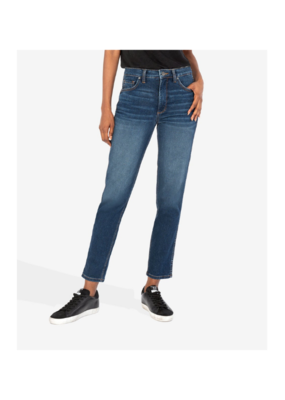 Kut from the Kloth Naomi High Rise Girlfriend Ankle in Identify Wash by Kut from the Kloth