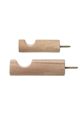 Creative Co-Op Paulownia Wood Wall Hook