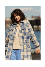 Part Two Kirstens Coat in Dutch Blue Check by Part Two