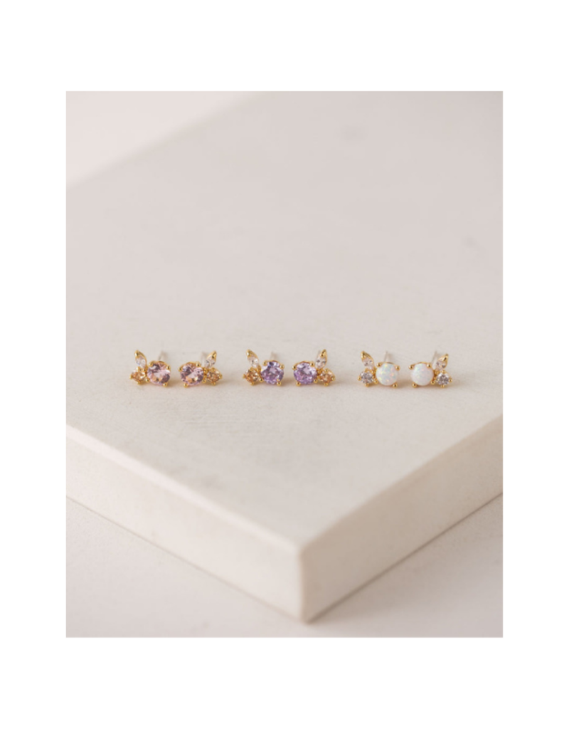 Lover's Tempo Adora Stud Earrings in Opal by Lover's Tempo